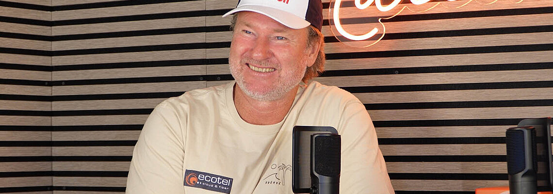 Björn Dunkerbeck bei ecotel im Podcast