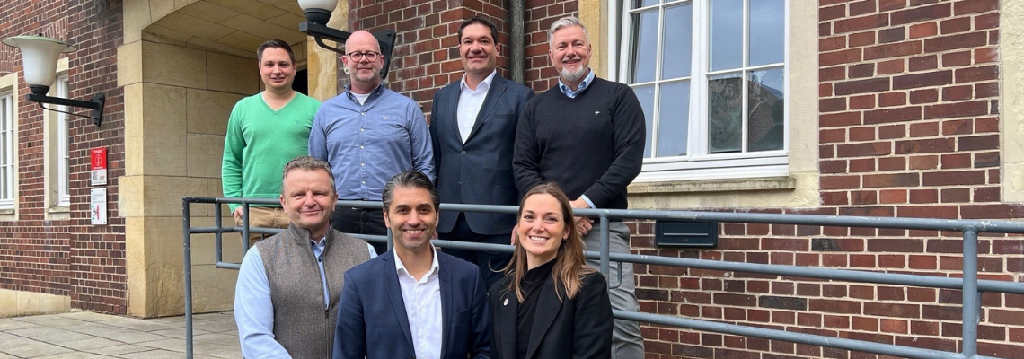 Gruppenfoto Stadtverwaltung Coesfeld und ecotel Mitarbeiter